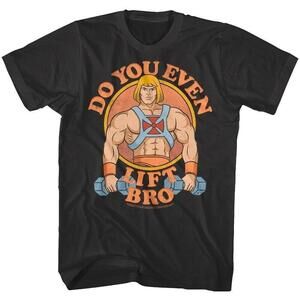 He Man Do You Even Lift Bro Retro Cartoon Gym Humor Unisex T Shirt